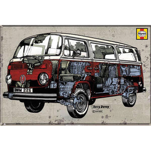 Volkswagen Camper Haynes - Campervan Poster