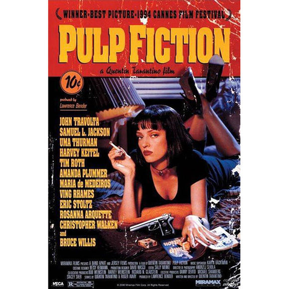 Pulp Fiction Movie Cover Poster