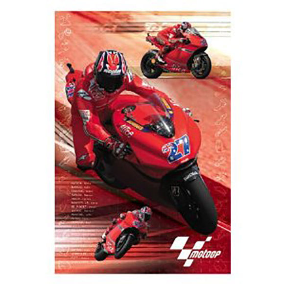 Casey Stoner Moto GP Poster