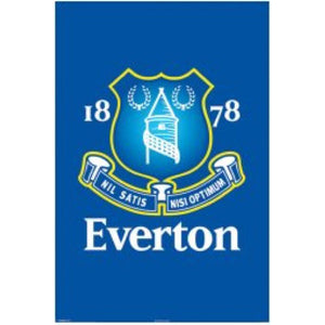 Soccer: Everton FC - Logo Poster