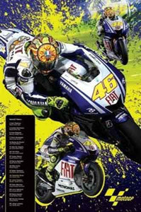 Moto GP - Rossi Poster