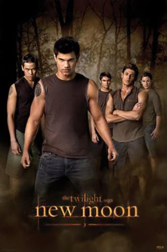 Twilight: New Moon - Jacob Wolf Pack Poster
