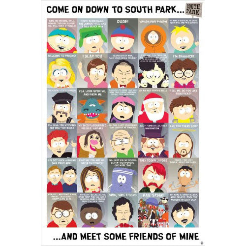 South Park - Quotes 2 Poster