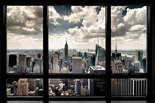New York - Window Poster
