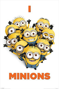 Despicable Me 2 - I Love Minions Poster