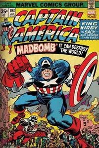 Marvel Comics - Captain America Mad Bomb Poster