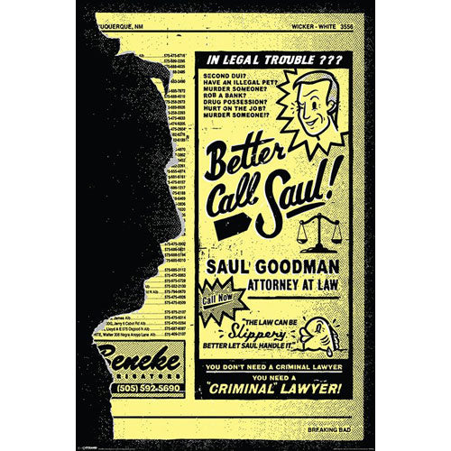 Breaking Bad - Better Call Saul! Poster