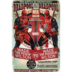 Marvel Comics - Deadpool Wade vs Wade Poster