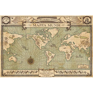 Fantastic Beasts - Mappa Mundi Poster