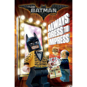 Lego Batman - Always Dress To Impress Poster