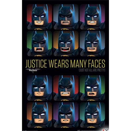 Lego Batman - Justice Wears Many Faces Poster