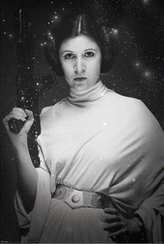 Star Wars Classic - Princess Leia Stars Poster