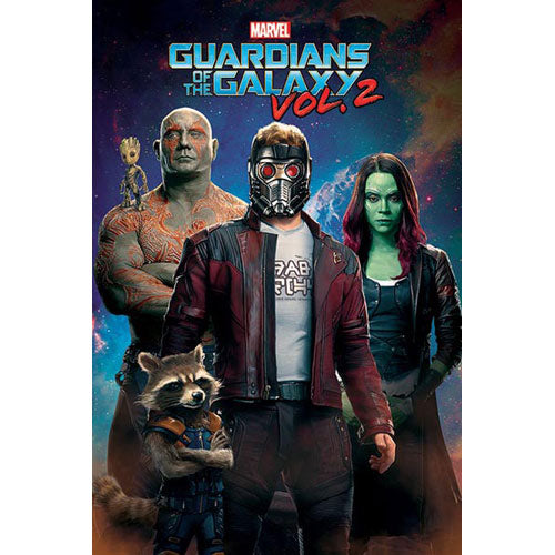 Guardians Of The Galaxy 2 - Characters In Space Poster