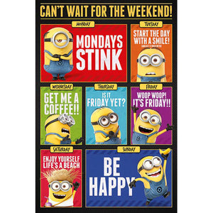 Despicable Me 3 - I Can't Wait For The Weekend Poster