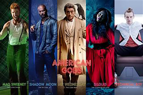 American Gods - Characters Poster