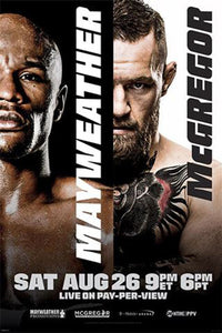 Mayweather Vs McGregor Poster