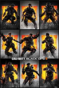 Call Of Duty: Black Ops 4 - Characters Poster