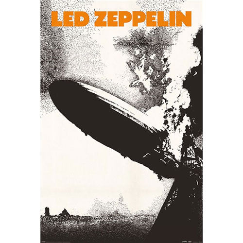 Led Zeppelin - Album Cover 1969 Poster