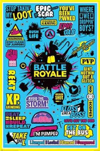 Battle Royale - Infographic Poster