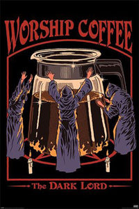 Steven Rhodes - Worship Coffee Poster