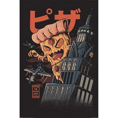 Ilustrata – Pizza Kong Poster