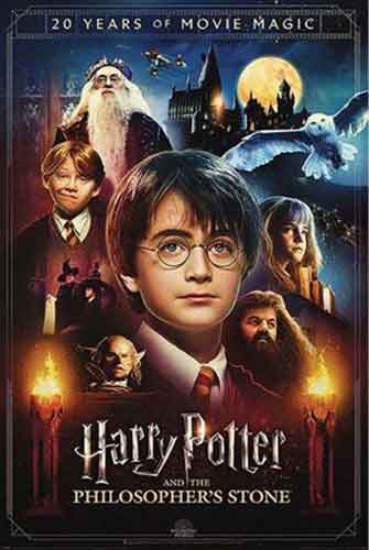 Harry Potter - 20 Years of Movie Magic Poster