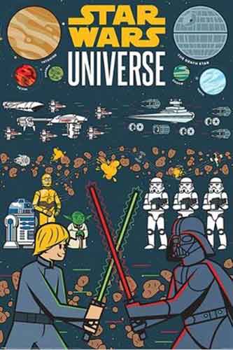 Star Wars: Universe Illustrated Poster