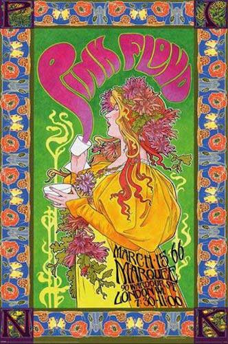 Pink Floyd - Tour Poster 1966 Poster