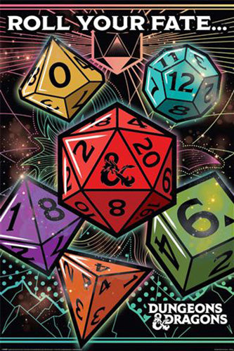 Dungeons & Dragons - Roll Your Fate Poster