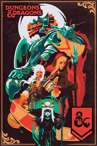 Dungeons & Dragons - Characters Poster