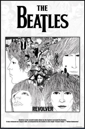 The Beatles - Revolver Album Cover Poster