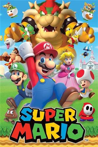 Super Mario - Bowser Poster