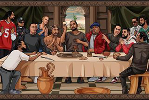 Hip Hop - The Last Supper Poster