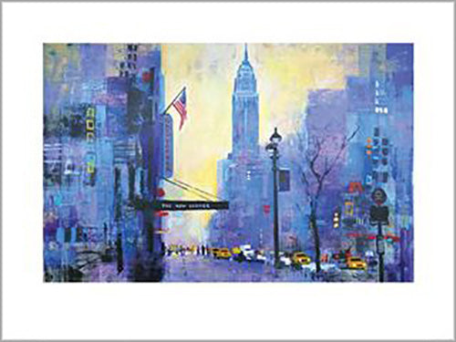 Colin Ruffell - New York, 34th Street 60 x 80cm Art Print