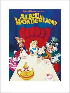 Disney - Alice In Wonderland 1989 60 x 80cm Art Print