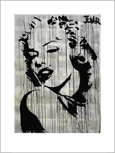 Loui Jover - Icon (Marilyn Monroe) 60 x 80cm Art Print