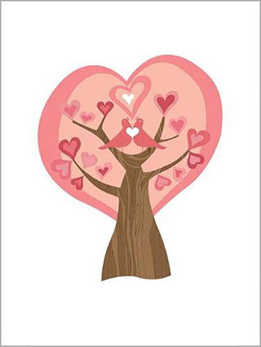 Valentina Ramos - Tree Of Love 40 x 50cm Art Print