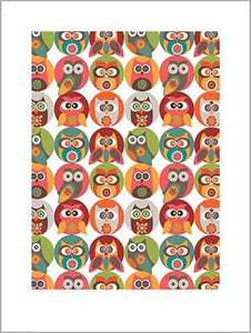 Valentina Ramos - Owls Family 40 x 50cm Art Print