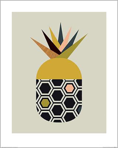 Little Design Haus - Pineapple 40 x 50cm Art Print