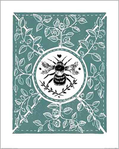 Amanda Colville - Little Bee 40 x 50cm Art Print
