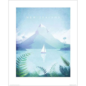 Henry Rivers - New Zealand 40 x 50cm Art Print