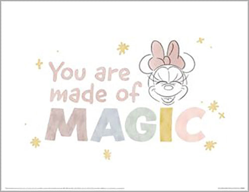 Mickey Mouse You are Made of Magic 40 x 50cm Art Print