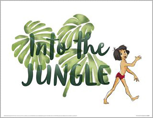 The Jungle Book Into the Jungle 40 x 50cm Art Print