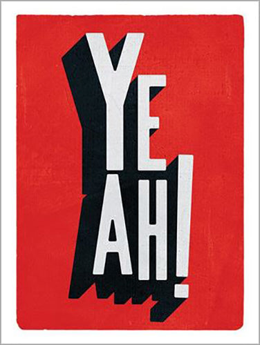 Edu Barba - Yeah 60 x 80cm Art Print