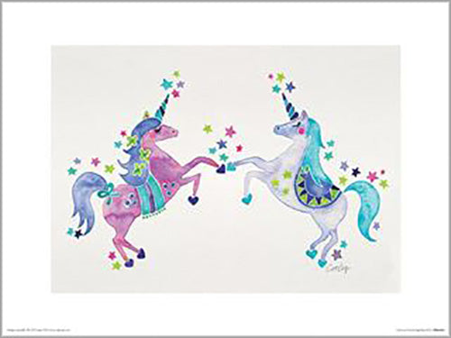 Cat Coquillette - Unicorns 30 x 40cm Art Print