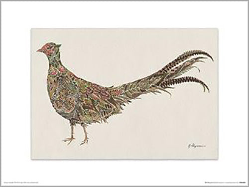 Helen Ahpornsiri - Mr Pheasant 30 x 40cm Art Print