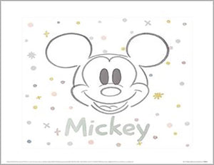 Mickey Mouse - M is for Mickey 40 x 50cm Art Print