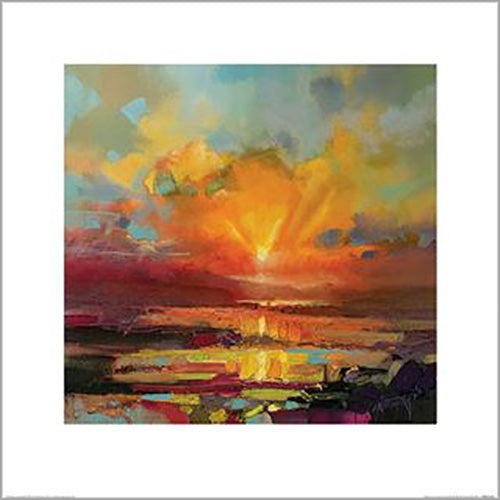 Scott Naismith - Optimism Sunrise Study 60 x 60cm Art Print
