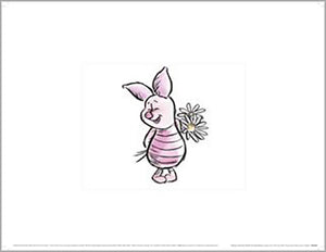 Winnie the Pooh - Feeling a Little Shy 30 x 40cm Art Print