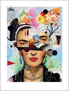 Loui Jover - Kahlo Anaylitica 60 x 80cm Art Print